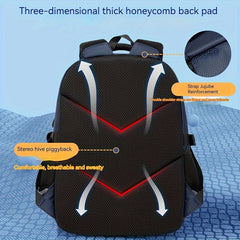 Waterproof Student Campus Backpack - Suitable For Students