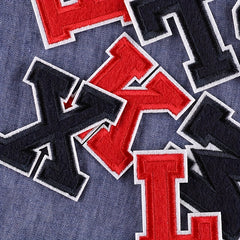Iron On Letter Number Patches for Clothing DIY Craft