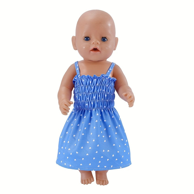 Floral Doll Princess Dress 17-18 Inch Dolls