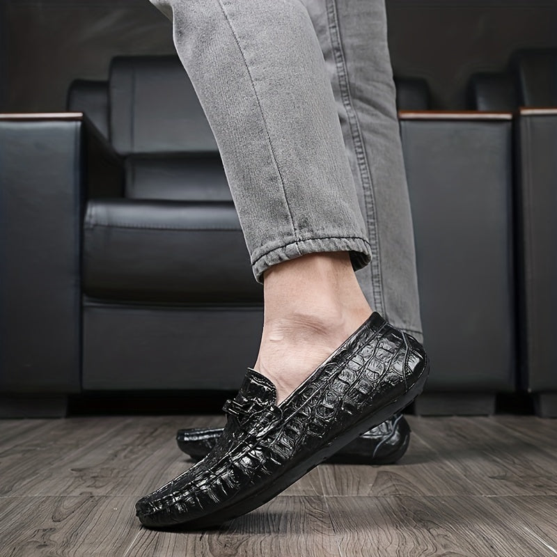 Women's Metal Buckle Flat Loafers Soft Sole Slip On Shoes