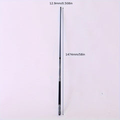 Glass Fiber Billiard Cue 12 9mm Tip 19oz Billiard Supplies