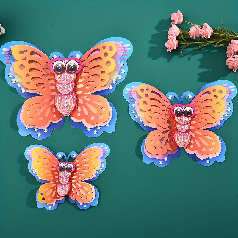 3 Sizes 3D Butterfly Wall Decor Hollow Butterfly Decorations for Birthday Party