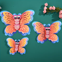 3 Sizes 3D Butterfly Wall Decor Hollow Butterfly Decorations for Birthday Party