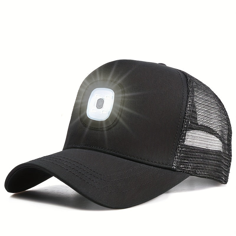 Rechargeable Luminous Cap for Night Sports