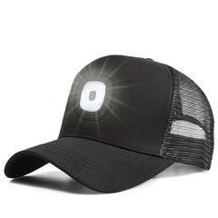 Rechargeable Luminous Cap for Night Sports