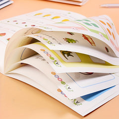 Preschool Math Workbook Set of 4 Numbers & Shapes for Mental Math Practice