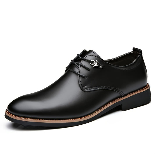 Men's Leather Oxford Shoes Formal Dress Shoes For Wedding Party Office