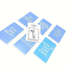 100pcs The Hermit Tarot Card Family Board Game