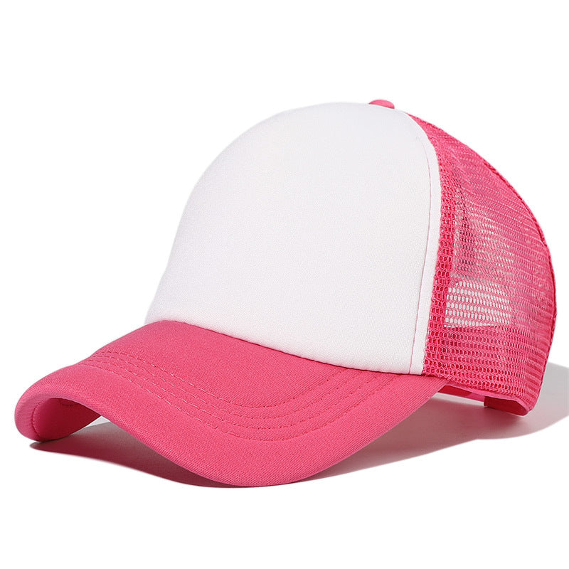 Mesh Baseball Hat Sun Protection Peaked Cap