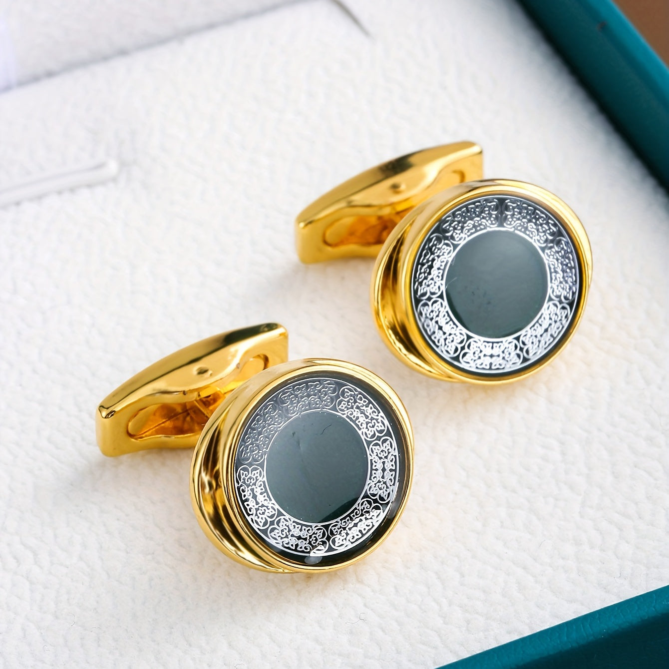 Golden Shirt Cufflinks Cuff Nails Fashionable Jewelry