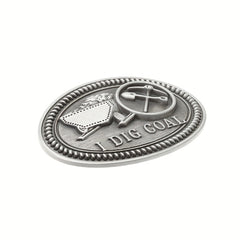 Mining Worker Belt Buckle Retro Casual Belt Buckle