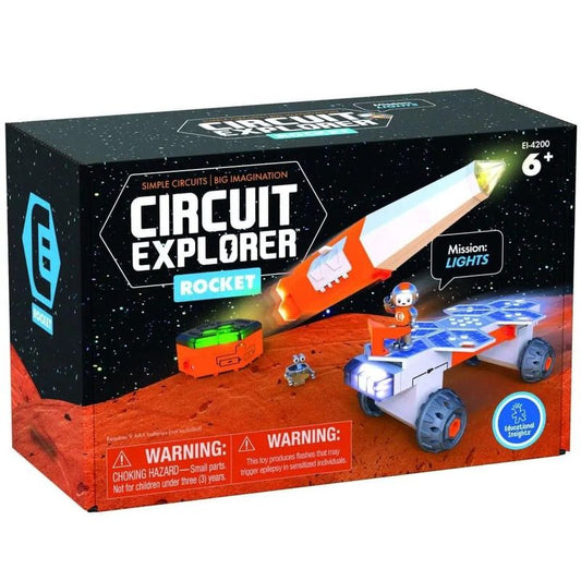 Circuit Explorer Rocket Light Up Building Kit Age 6