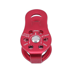 Fixed Side Plate Pulley Backup Rescue Pulley
