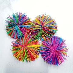 Rainbow Sensory Toy Ball Soft Bouncy Ideal for Christmas Birthdays