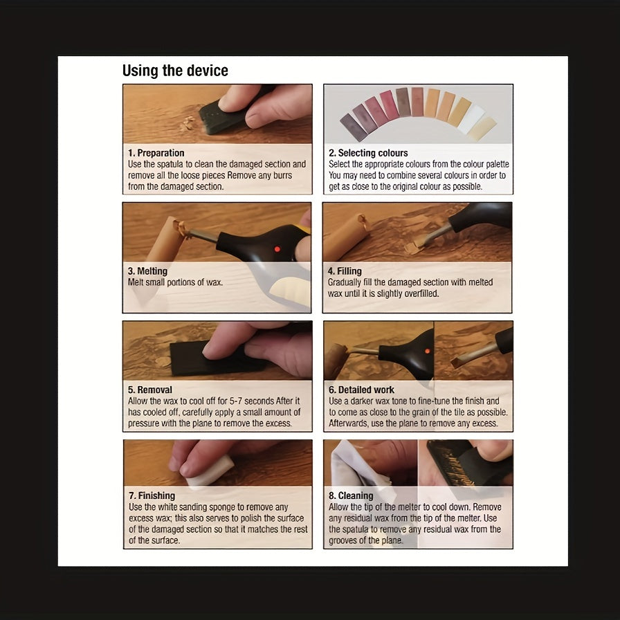 1pc Floor Repair Kit Ceramic Tile DIY Tool Set