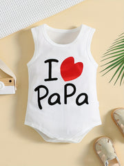 Newborn Cotton Baby Jumpsuit Sleeveless