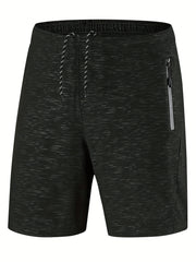 Men's Active Drawstring Shorts Stretchy and Comfortable for Workouts
