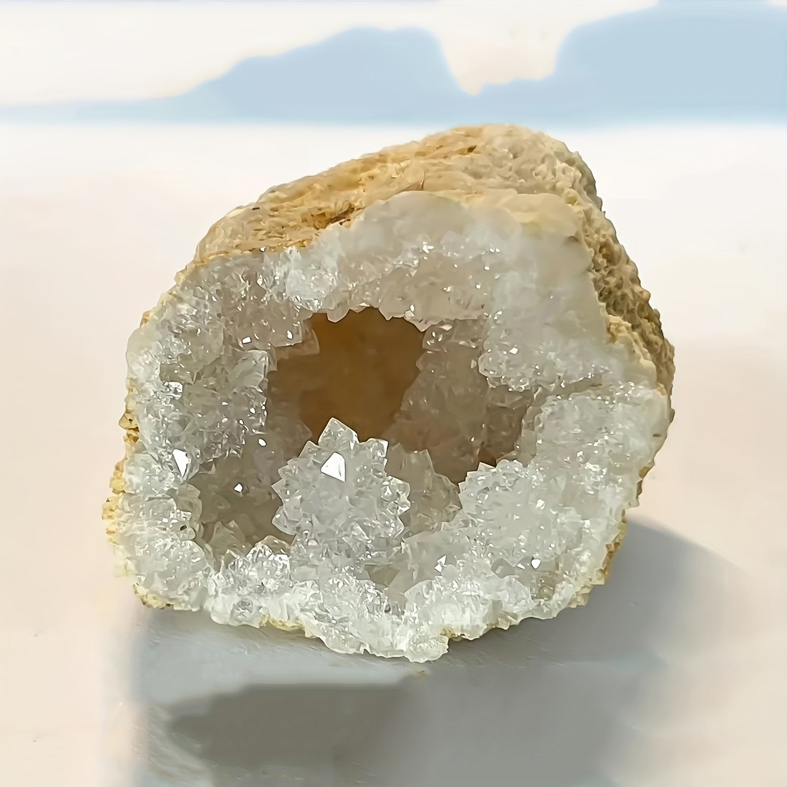 1pc Natural Agate Geode Raw Crystal Specimen Reiki Clean Clusters