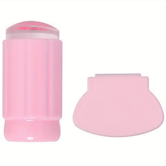 French Tip Nail Art Kit with Stamper & Scraper