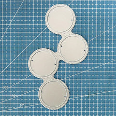 Round Frame Metal Cutting Dies Stencil for Card Making DIY Scrapbooking