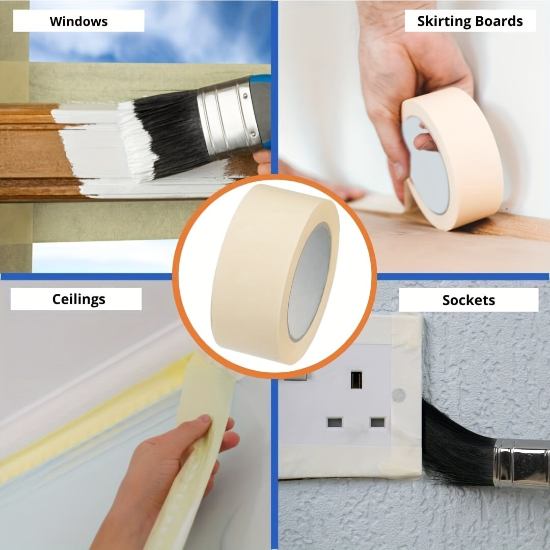 Craft Adhesive Painting Paper Tape 4in DIY Home Renovation Sticker