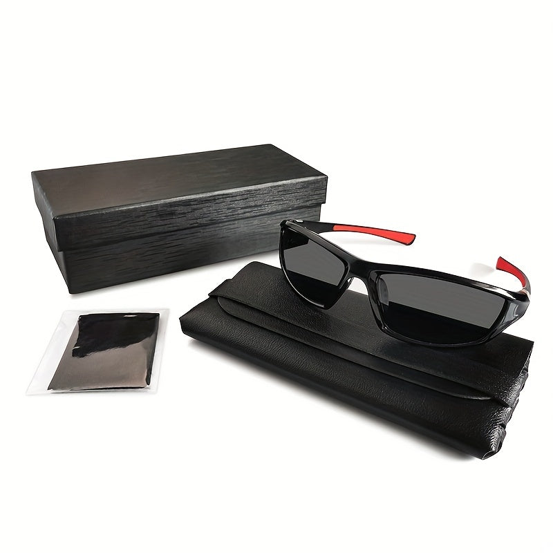 Men's Sports Polarized Sunglasses Sunscreen Anti glare Riding Driving Sunglasses