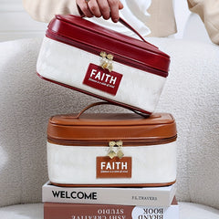 Large Capacity Travel Makeup Case Organizer