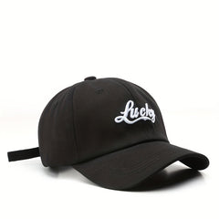Lucky Embroidered Baseball Cap Caps For Spring & Summer