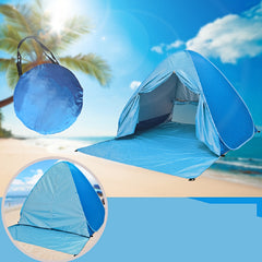 Quick Automatic Beach Tent Sun Shelter UV Protective Lightweight