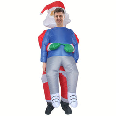 Inflatable Santa Claus Costume for Party Holiday Cosplay