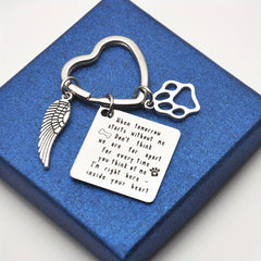 Pet Memorial Keychain - Heartfelt Remembrance Gift