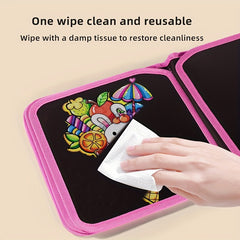 Blackboard Unicorn Reusable Drawing Board Toy for Kids