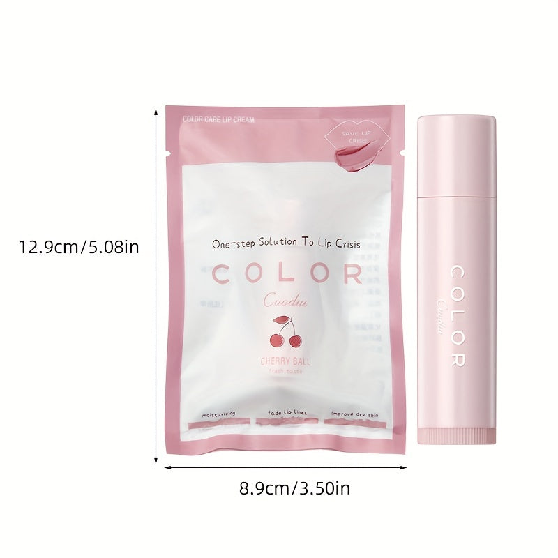 Cherry Flavour Lip Balm Moisturising Long Lasting