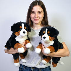 Bernese Mountain Dog Plush Toy Giant Stuffed Animal 19.6 Inch