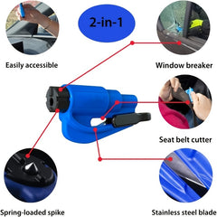 Emergency Car Escape Tool Safety Hammer Window Breaker Belt Cutter