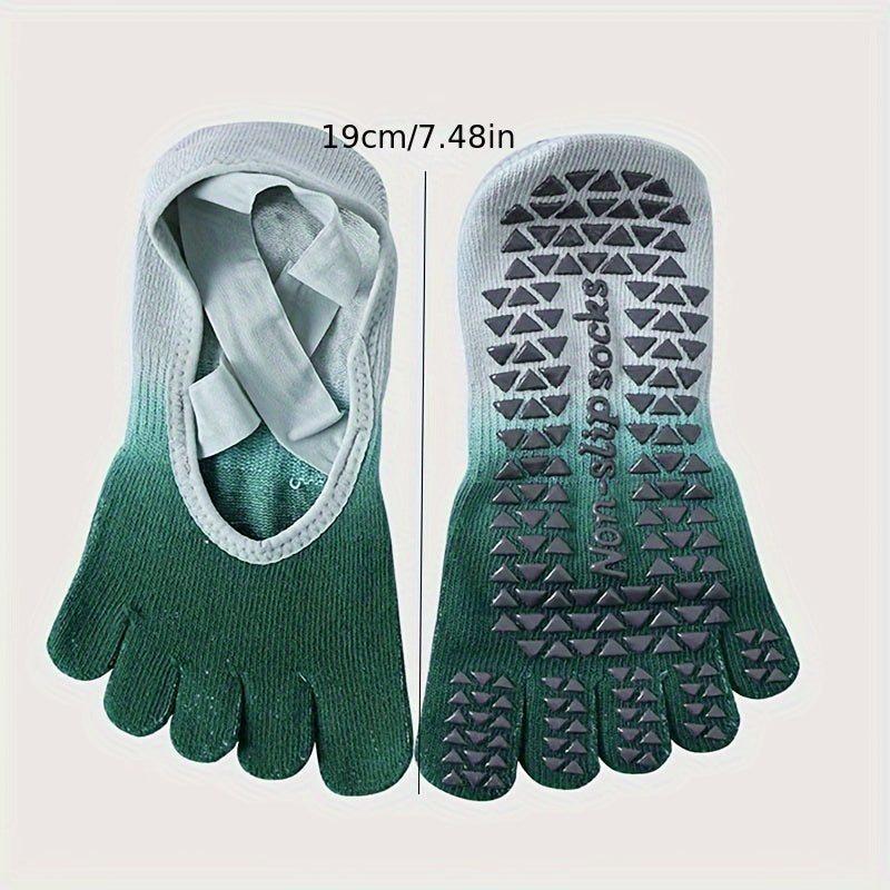 Five-toe Yoga Sock Anti-skid Sports Pilates Sock