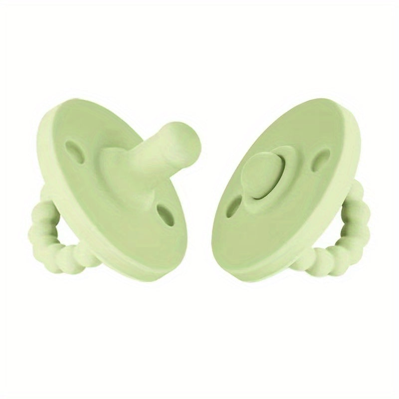 Round Head Silicone Baby Pacifier Soft Pacifier
