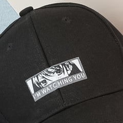 Cartoon Print Baseball Cap - Visor Sun Hat