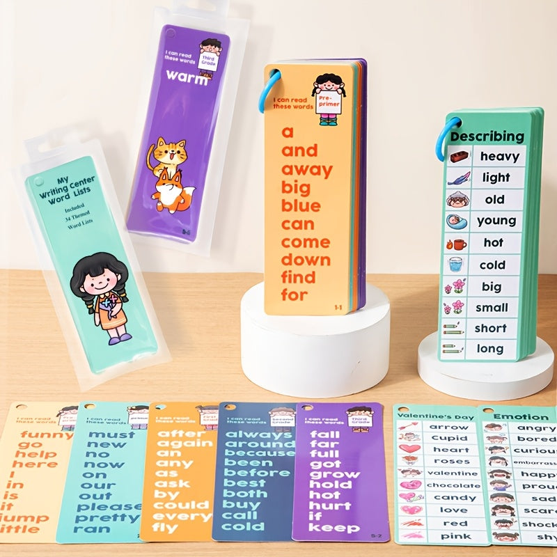 Pre Reader Sight Words Notebook 34 Themed Lists Early Learn