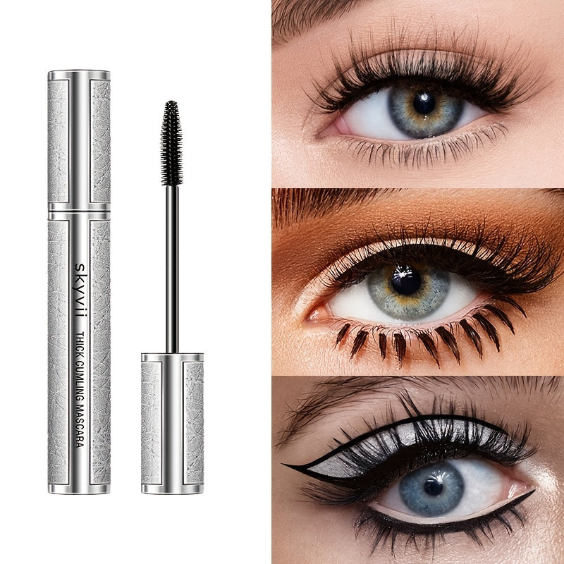 Silver Feather Forged Mascara Waterproof Long Lasting Makeup
