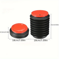 Retractable Car Trash Can 4L Large Capacity Car Storage Bucket
