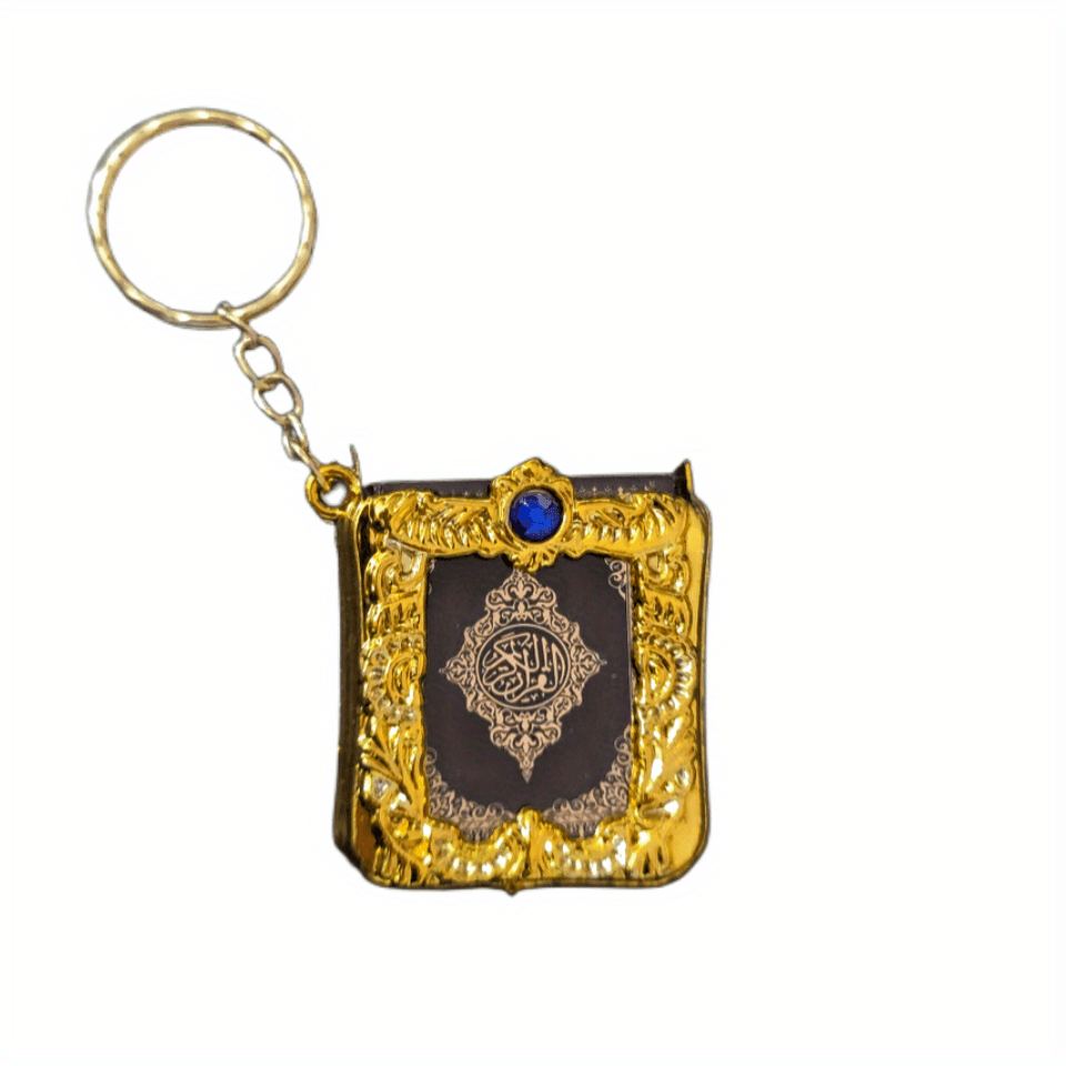 Mini Book Keychain For Men English Christmas Halloween Cross Car Keychain