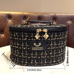 Makeup Bag Large Capacity Travel Organizer Toiletry Bag for Women with Handle