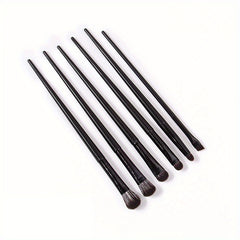 6pcs Makeup Brushes Kit Eyeshadow Eyeliner Beauty Tool Set Kit