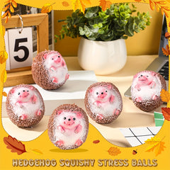 Squeezable Hedgehog Stress Ball Toy