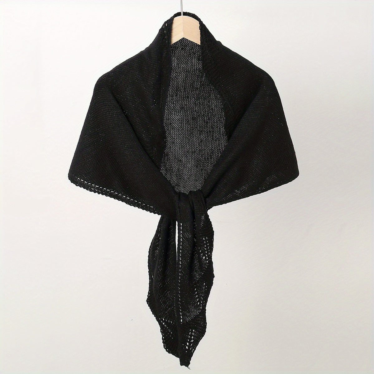 Geometry Knitted Sunscreen Shawl for Women
