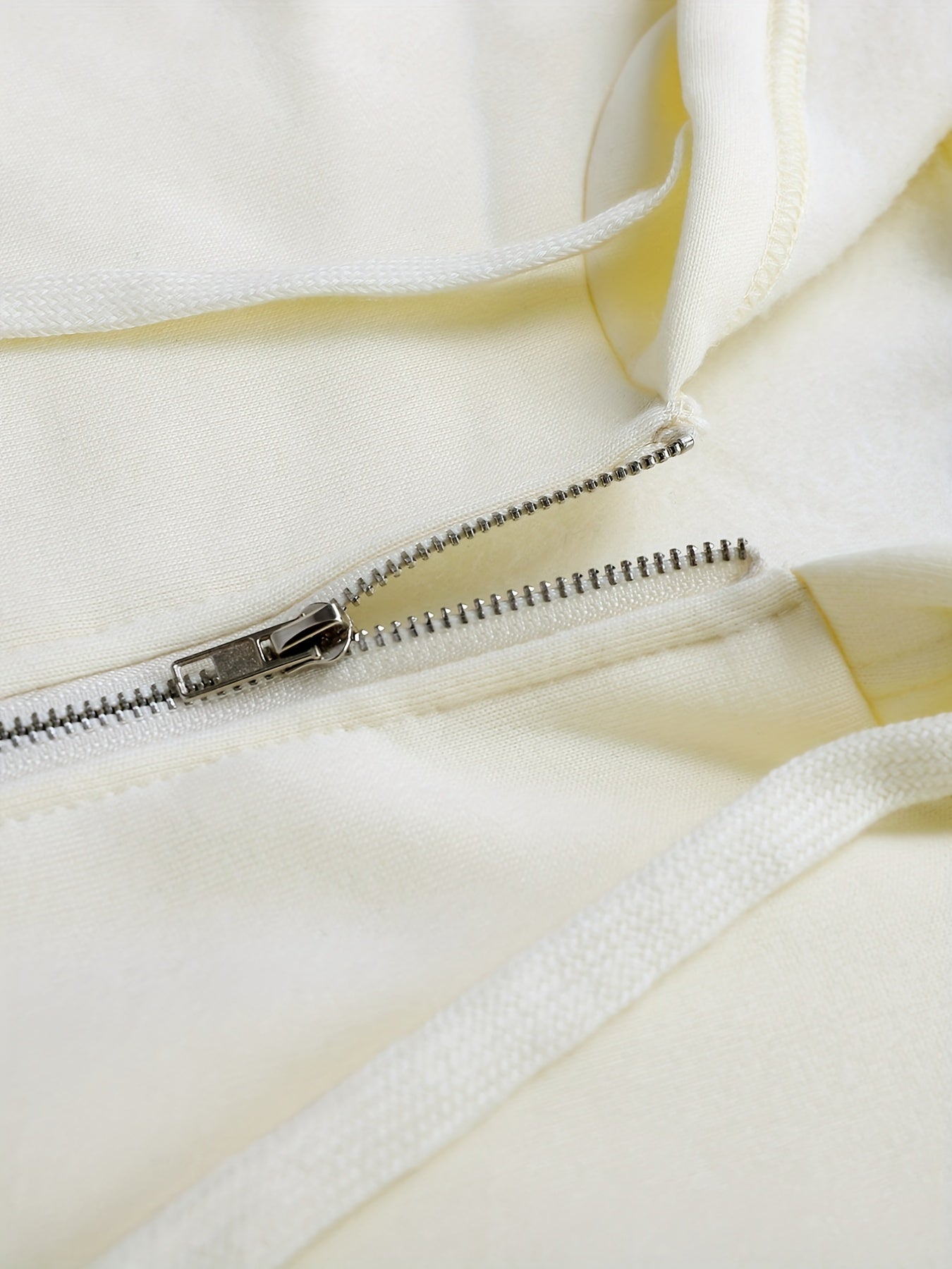  Hooded Zipper Coat & Pants Outfits Two Piece Set
