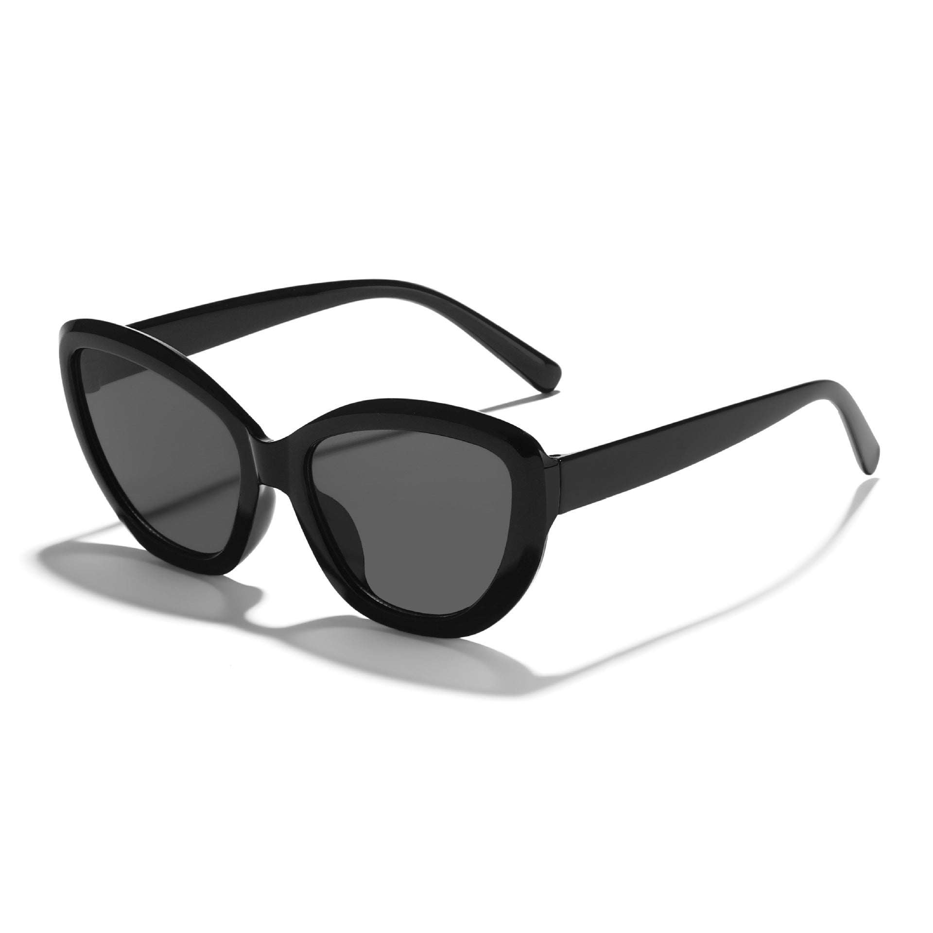 Vintage Ladies Cat Eye Sunglasses Sun Protection Tinted Lenses