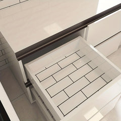 Tile Pattern Wallpaper Self Adhesive Peel & Stick for Kitchen Countertop