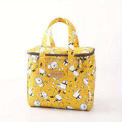 Thickened Insulated Lunch Box Bag Cartoon Waterproof Large Insulated Bag